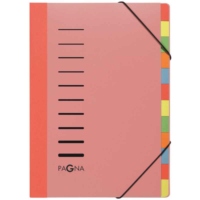 PAGNA trieur DeskOrganizer Lucy Colors, 7 parties, A4, bleu