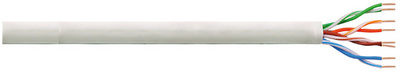 LogiLink Professional netwerkkabel Cat6 U/UTP, 305 meter, lichtgrijs