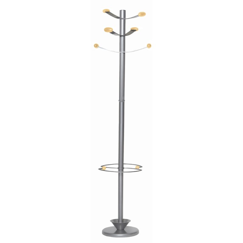 Kapstok 'Bouquet', hoogte: 173,5 cm, grijs
