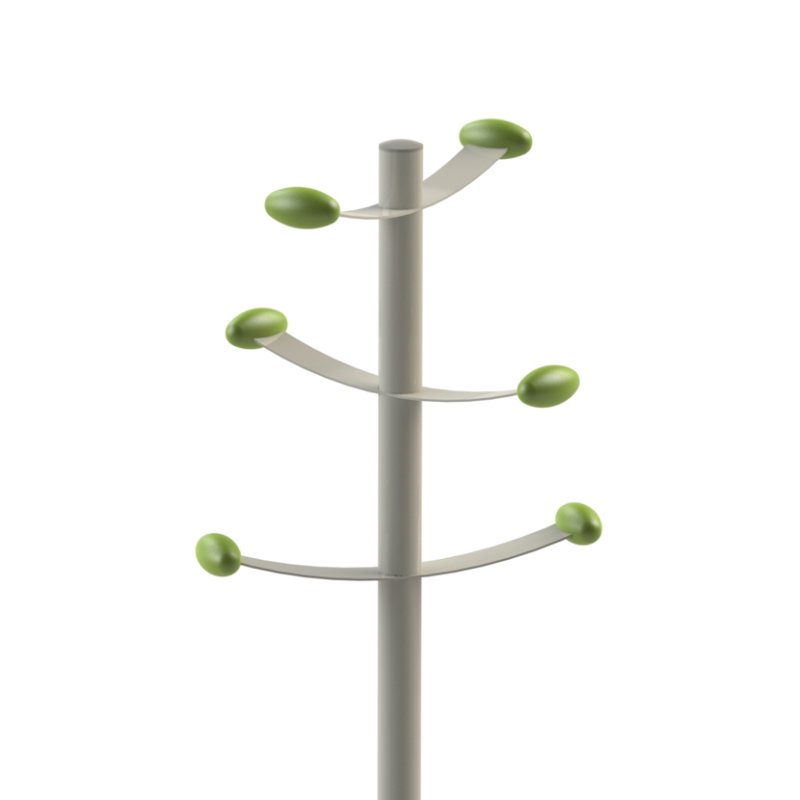 Kapstok 'Bouquet', hoogte: 173,5 cm, grijs