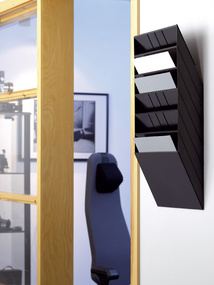 DURABLE porte-brochures mural Flexiboxx 6, A4, transparent, 6 compartiments