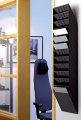DURABLE wandhouder voor brochures FLEXIBOXX 12, A4, 12 vakken, wit