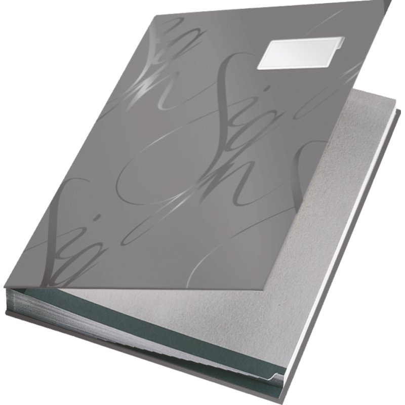 LEITZ chemise à signature Design, 18 compartiments, gris, A4