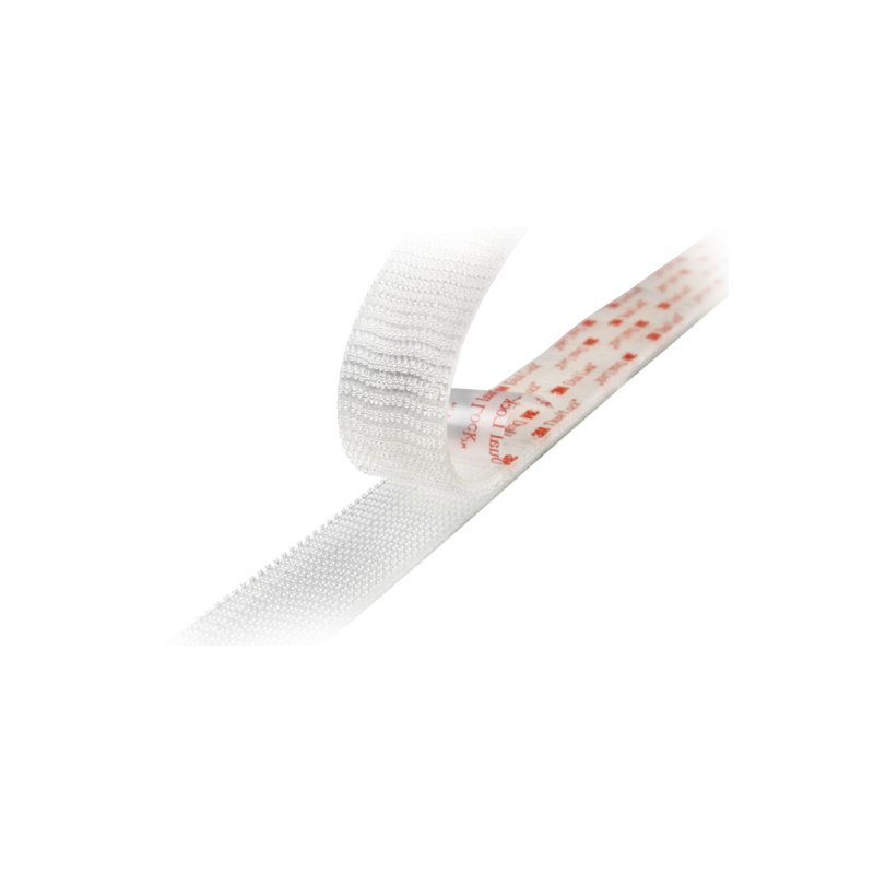 3M Dual Lock klittenband sluiting, transparant, 19×100 mm, zelfklevend