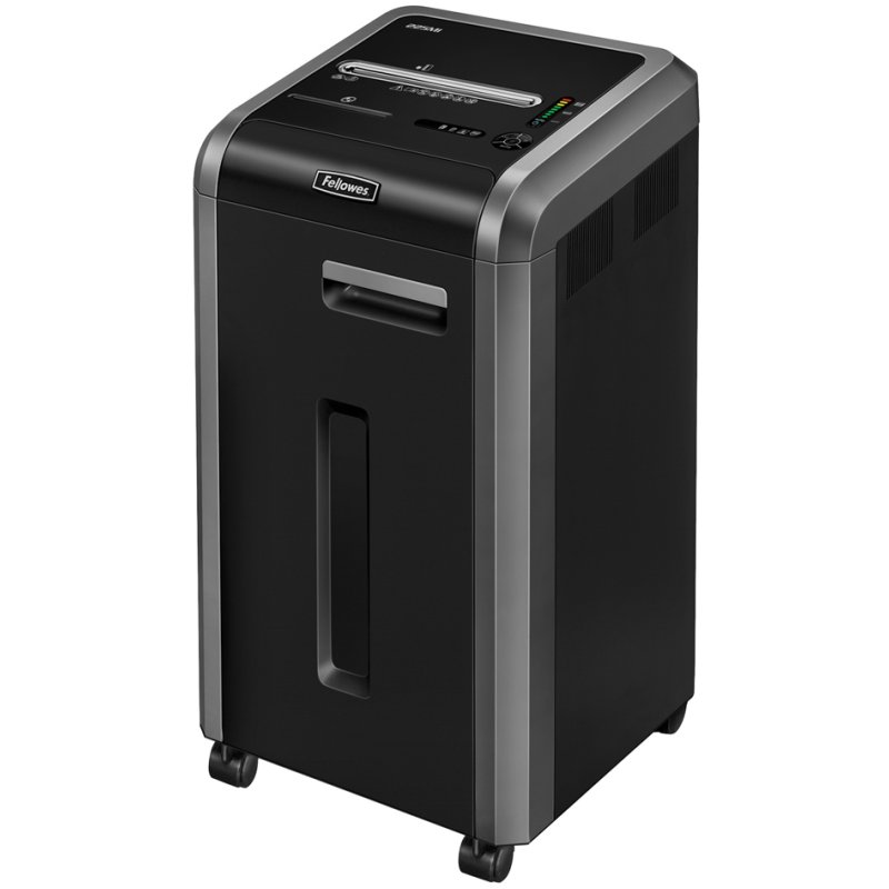 Fellowes papiervernietiger Powershred 225Mi, 16 vel, 60 liter, zwart/zilver