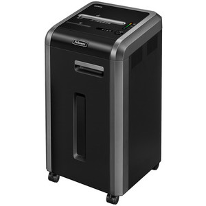 Fellowes papiervernietiger Powershred 225Mi, 16 vel, 60 liter, zwart/zilver