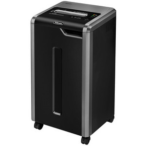 Fellowes papierversnipperaar Powershred 325i, 24-26 vel, 83 liter opvang, zwart/zilver