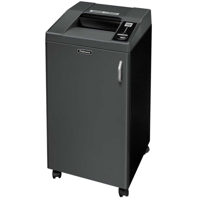 Fellowes papiervernietiger Fortishred 3250HS, veiligheidsniveau P-7, 0,8 × 5 mm, zwart/zilver