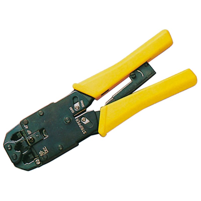 DIGITUS pince à sertir modulaire Multi, tout métal, RJ45/RJ12/RJ11