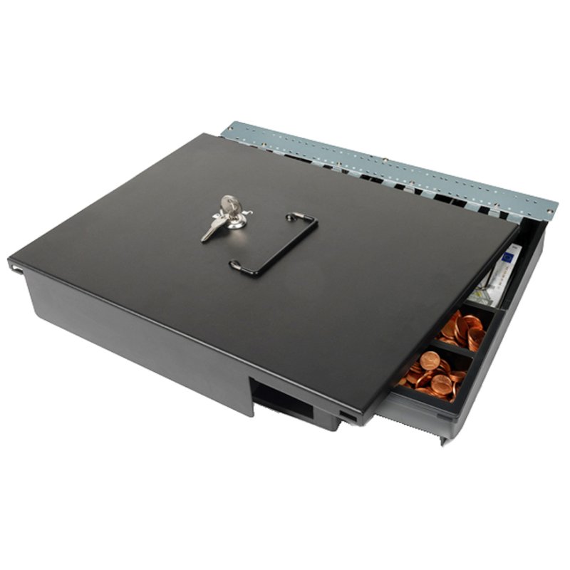 Safescan kaslade deksel 3540L, zwart, afsluitbaar, staal