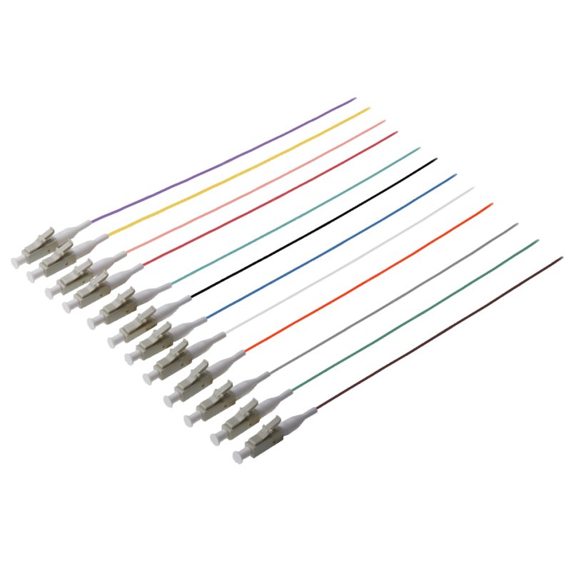 DIGITUS glasvezel pigtail set, LC simplex, OM3, 2,0 m