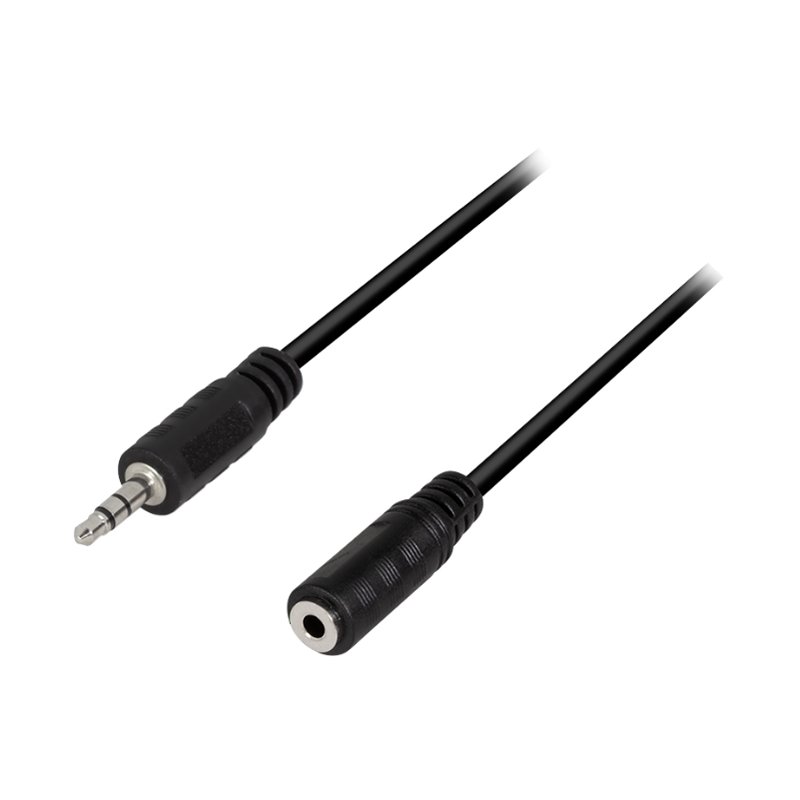 LogiLink câble audio rallonge jack 3,5 mm, noir, 3 mètres