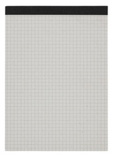 herlitz LANDRÉ notitieblok gerecycled A5, geruit, geperforeerd, 50 vel