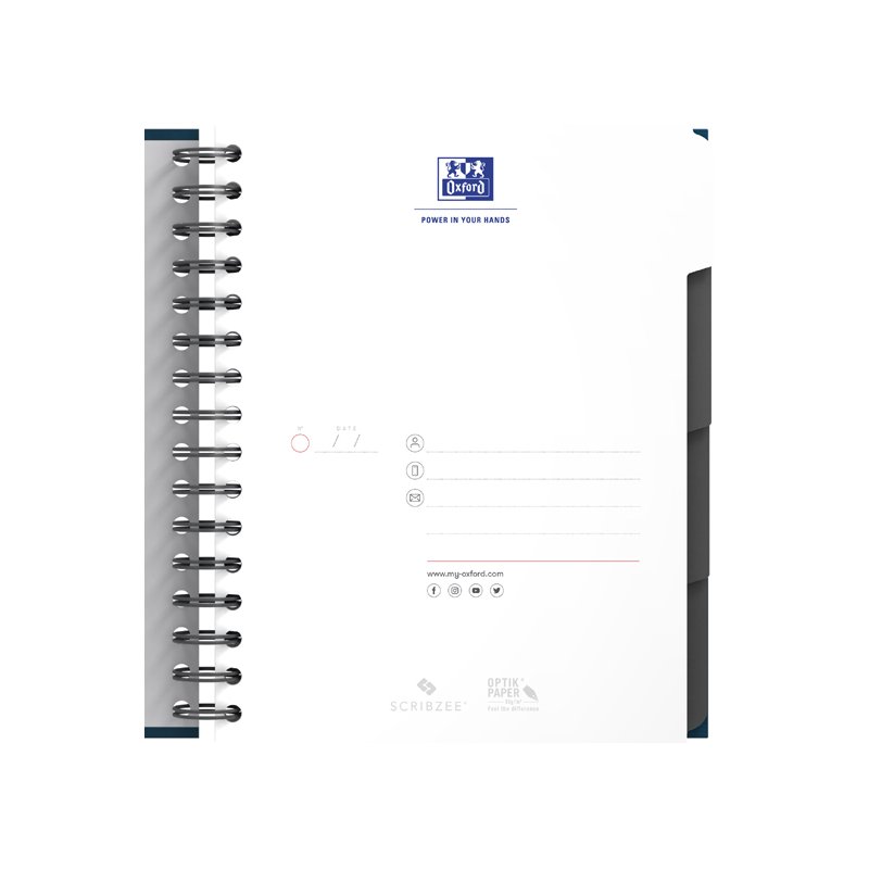 Oxford study pad European Book 4, A5+, 100 sheets