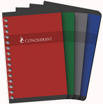 CONQUÉRANT SEPT spiraalgebonden notitieboek geruit, 110×170 mm, 90 vel