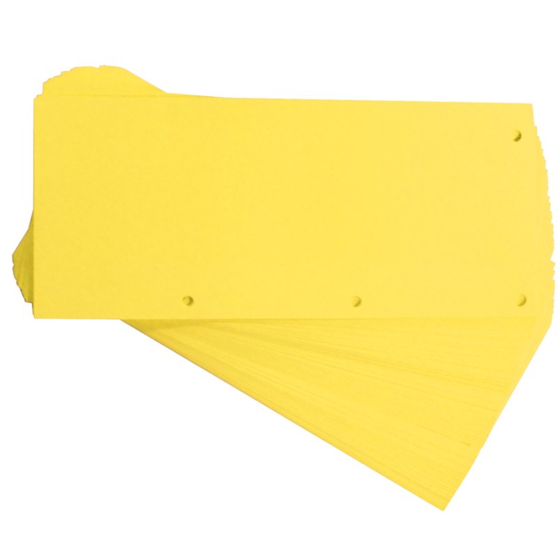 Oxford séparateurs en carton, 240 × 105 mm, orange, 60 pièces