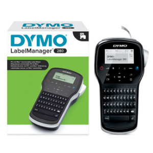 DYMO LabelManager 280 labelprinter, handheld, QWERTZ-toetsenbord, USB-aansluiting