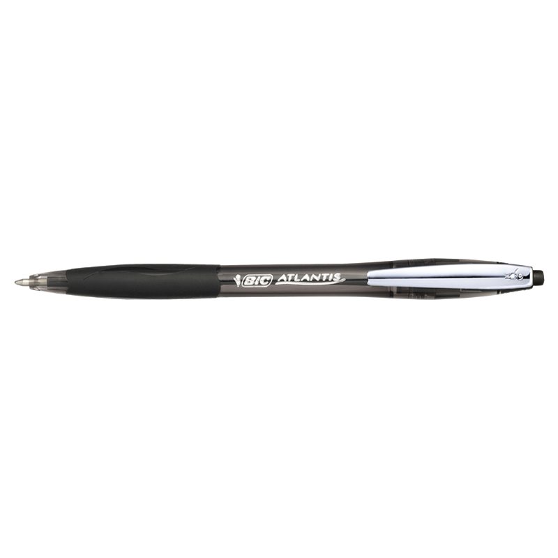 BIC Atlantis Soft stylo bille, rechargeables, bleu, 0,32 mm