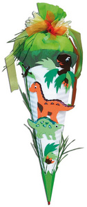 ROTH knutselset schooltasje Tyrannosaurus, 680 mm, 3D-golfkarton, zelfmaak