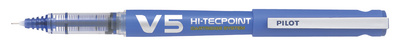 PILOT vulpen V5 Hi-Tecpoint, navulbaar, blauw, 0,3 mm