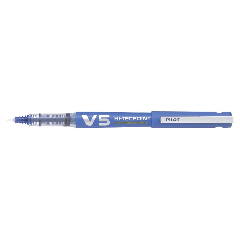PILOT V5 Hi-Tecpoint stylo à bille, recharge possible, rouge, 0,3 mm