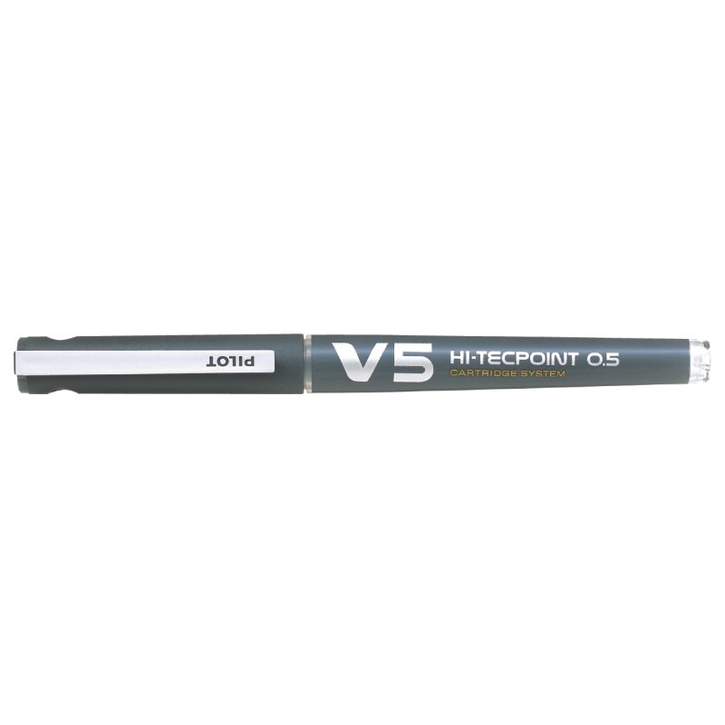 PILOT V5 Hi-Tecpoint stylo à bille, recharge possible, rouge, 0,3 mm