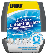 UHU luchtontvochtiger Ambiance, navulbaar, antraciet, 100 g