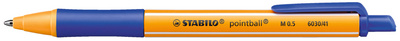 STABILO vulling voor balpen, blauw, 0,5 mm
