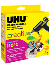 UHU lijmpistool Low Melt Creative, lage temperatuur, 110°C, mechanische patronenvoorschub