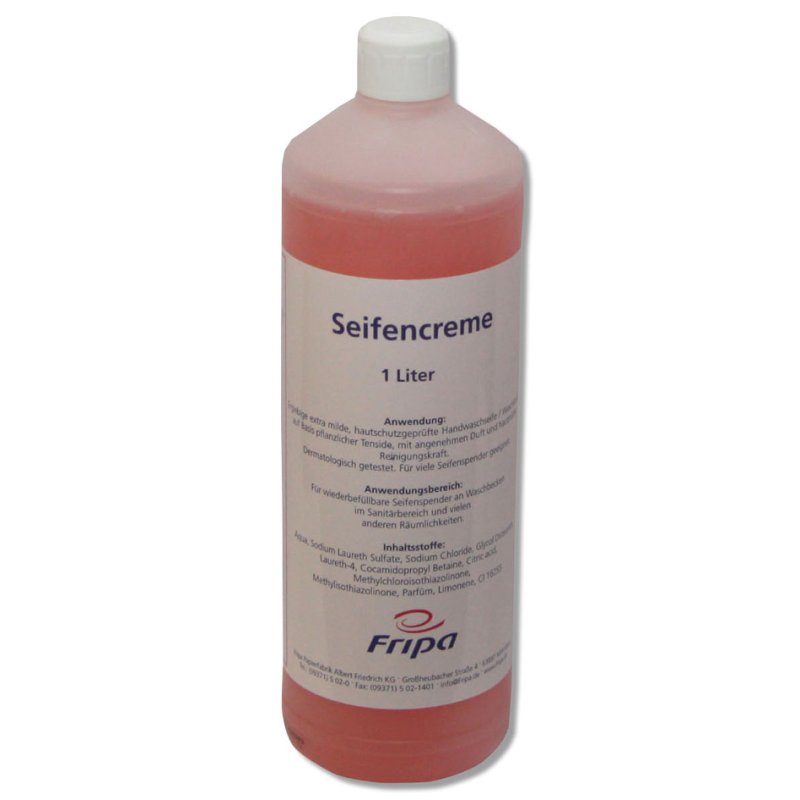 Fripa savon pour les mains, rose, recharge, 10 litres