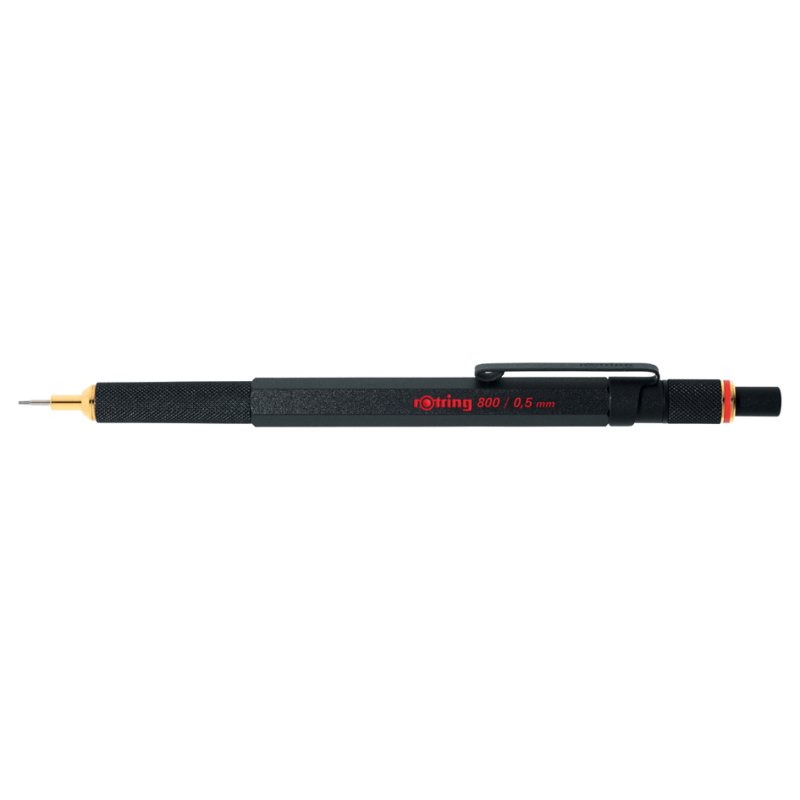 rotring vulpotlood 800, 0,5 mm, zwart