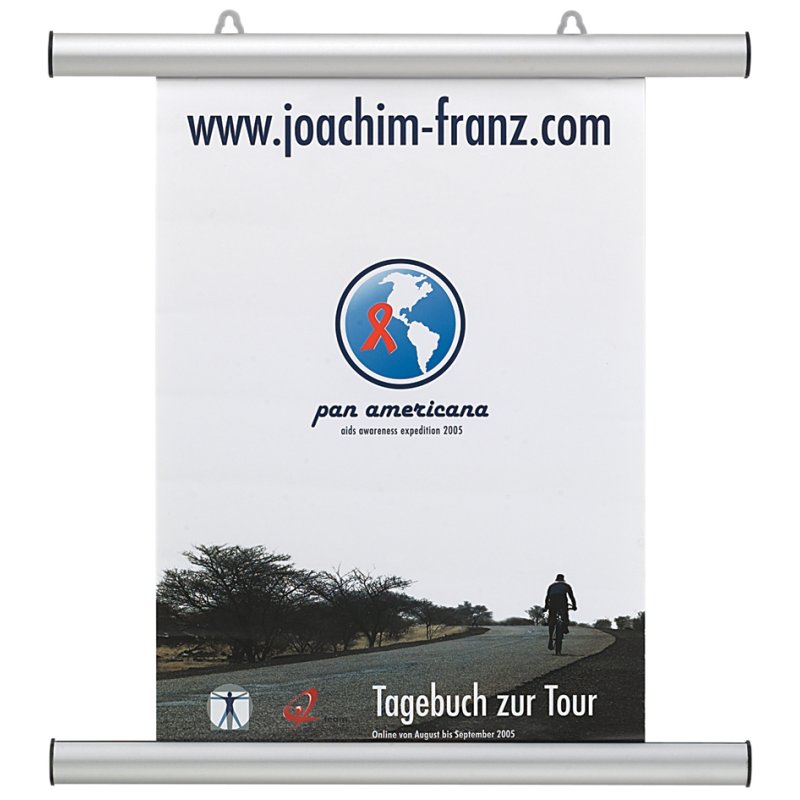 FRANKEN cadre pour affiches aluminium, argent, 1005 mm