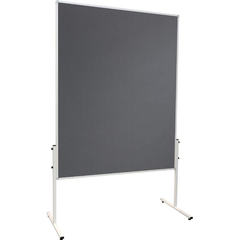 FRANKEN wielenset voor presentatieborden, kunststof, zwart, 4 rollen
