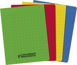 CONQUERANT CLASSIQUE schrijfschrift, gelinieerd, roze, 170×220 mm