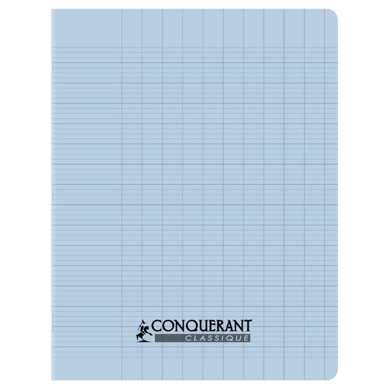 CONQUERANT CLASSIQUE cahier, ligné, rouge, 170×220 mm