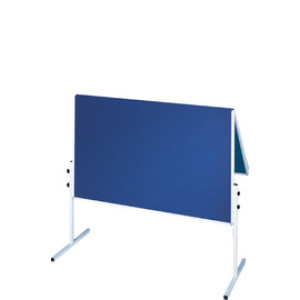FRANKEN moderatietafel X-tra, inklapbaar, vilt, grijs