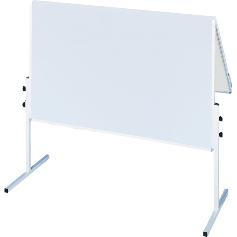 FRANKEN moderatietafel X-tra, inklapbaar, 2×120×75 cm, wit karton
