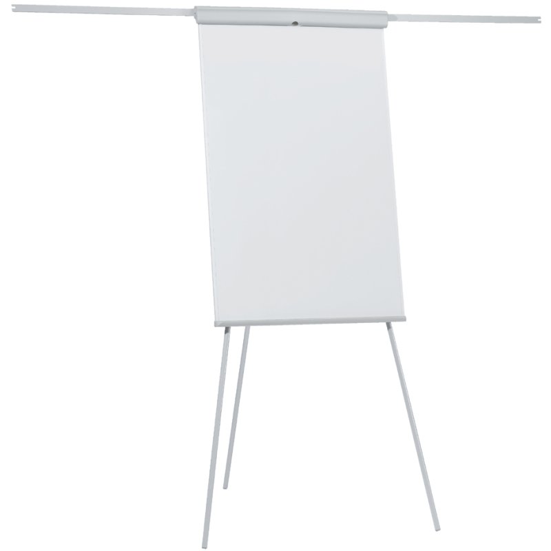 FRANKEN Flipchart X-tra! Line Standard Plus, height adjustable, grey