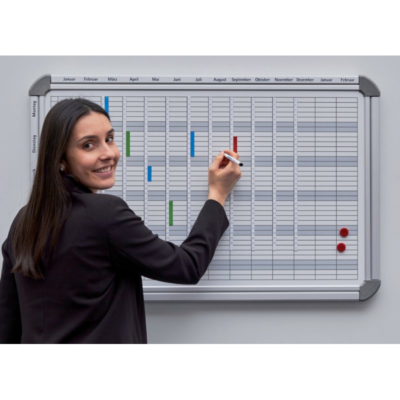 FRANKEN planificateur multifonctionnel EUROLine, blanc, 945×615 mm, magnétique