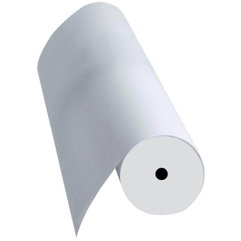 FRANKEN papier rouleau de conférence, non imprimé, blanc, 600 mm × 35 m