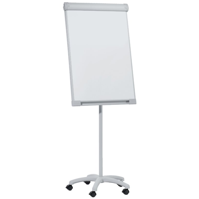 FRANKEN flipchart PRO Mobile, gris clair, 670×950 mm