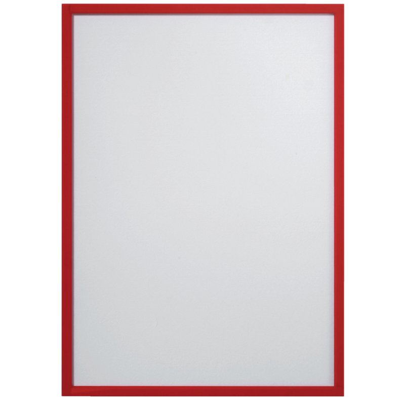 FRANKEN magnetische documentenhouder FRAME IT X-tra!Line, A3, rood