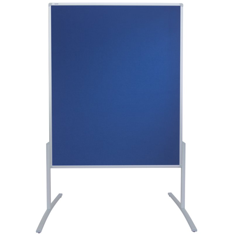 FRANKEN moderatietafel PRO, 1200×1500 mm, vilt grijs