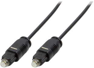 LogiLink Toslink audiokabel, 1,5 m, zwart