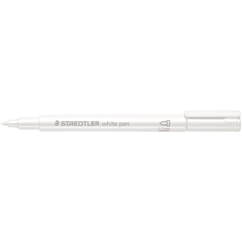STAEDTLER marqueur permanent métallisé, argent, pointe ronde, 1-2 mm