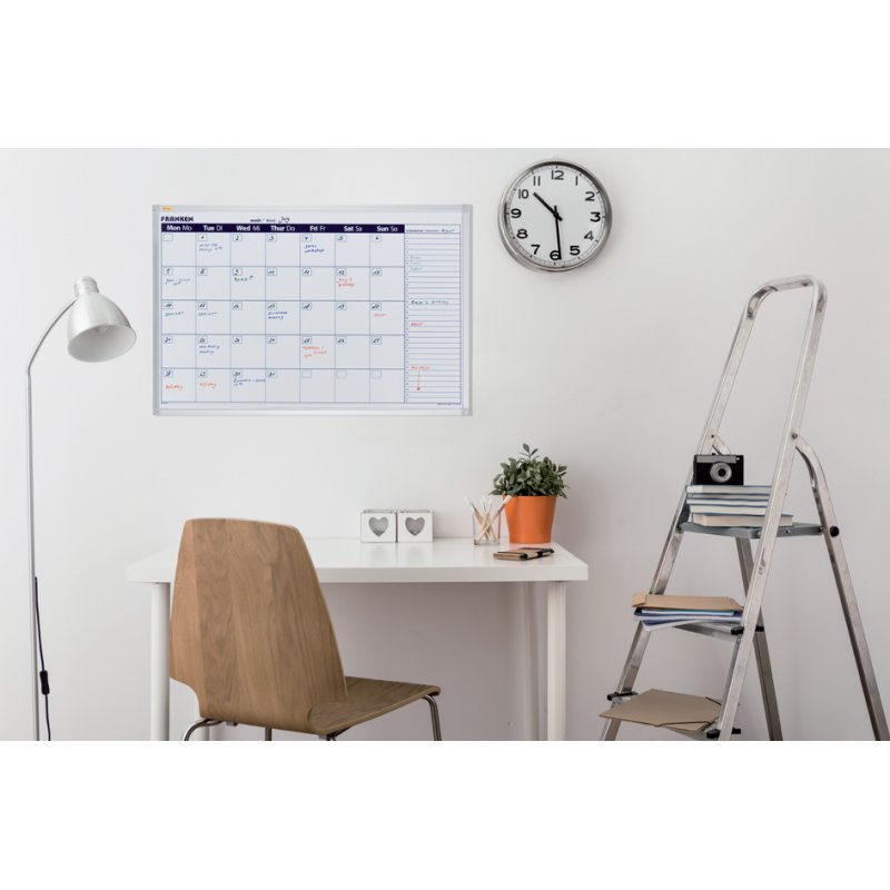 FRANKEN X-tra!Line plannificateur hebdomadaire whiteboard, magnétique effaçable, 900×600 mm