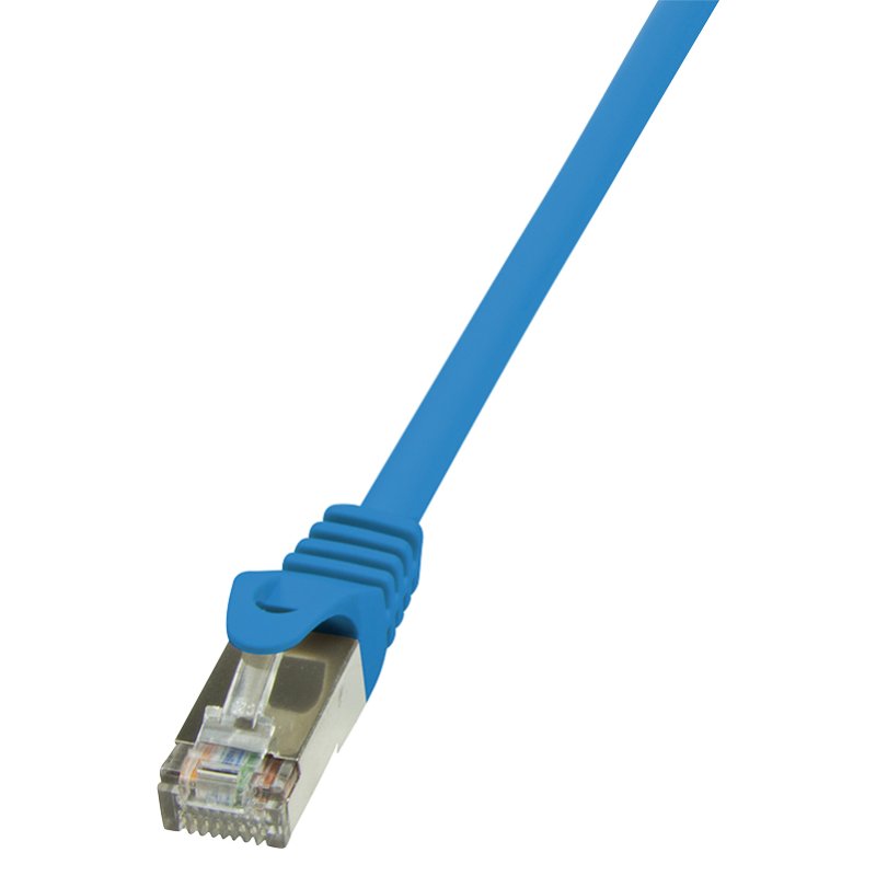 LogiLink Professional netwerkkabel Cat. 5e F/UTP, grijs, 0,5 meter