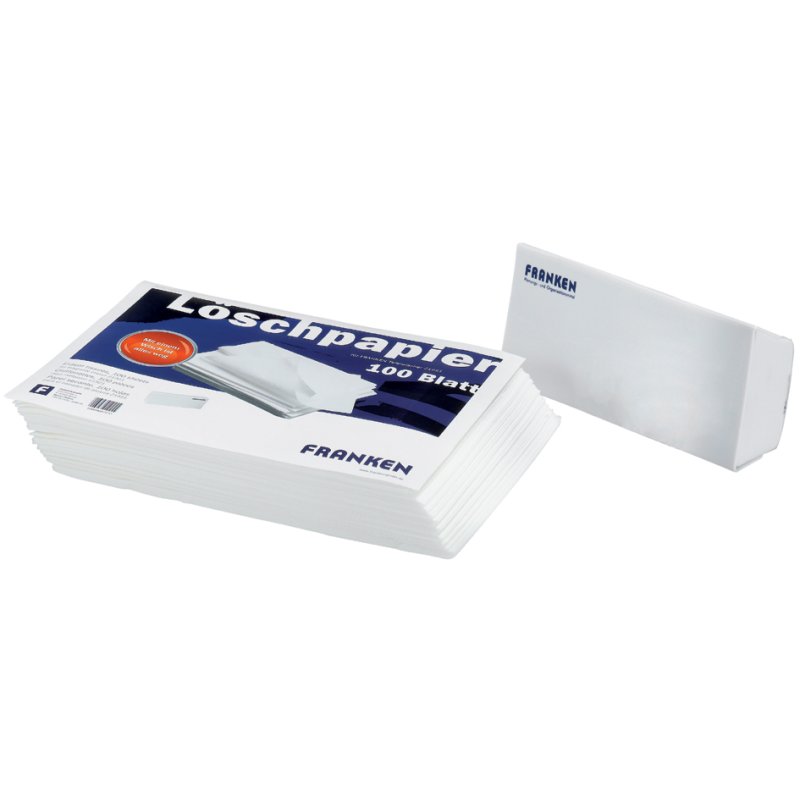 FRANKEN effaceur magnétique, 160 × 75 × 45 mm, blanc