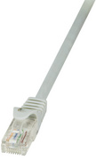 LogiLink Professional patchkabel Cat5e U/UTP, grijs, 0,5 m