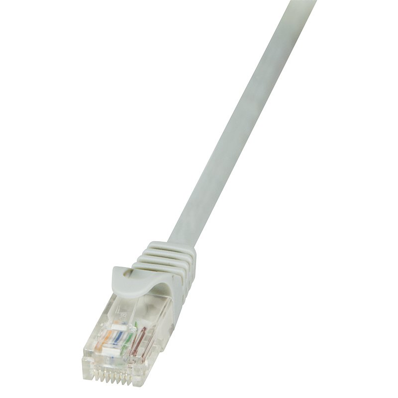 LogiLink Câble réseau professionnel Cat. 5e UTP, gris, 5 mètres